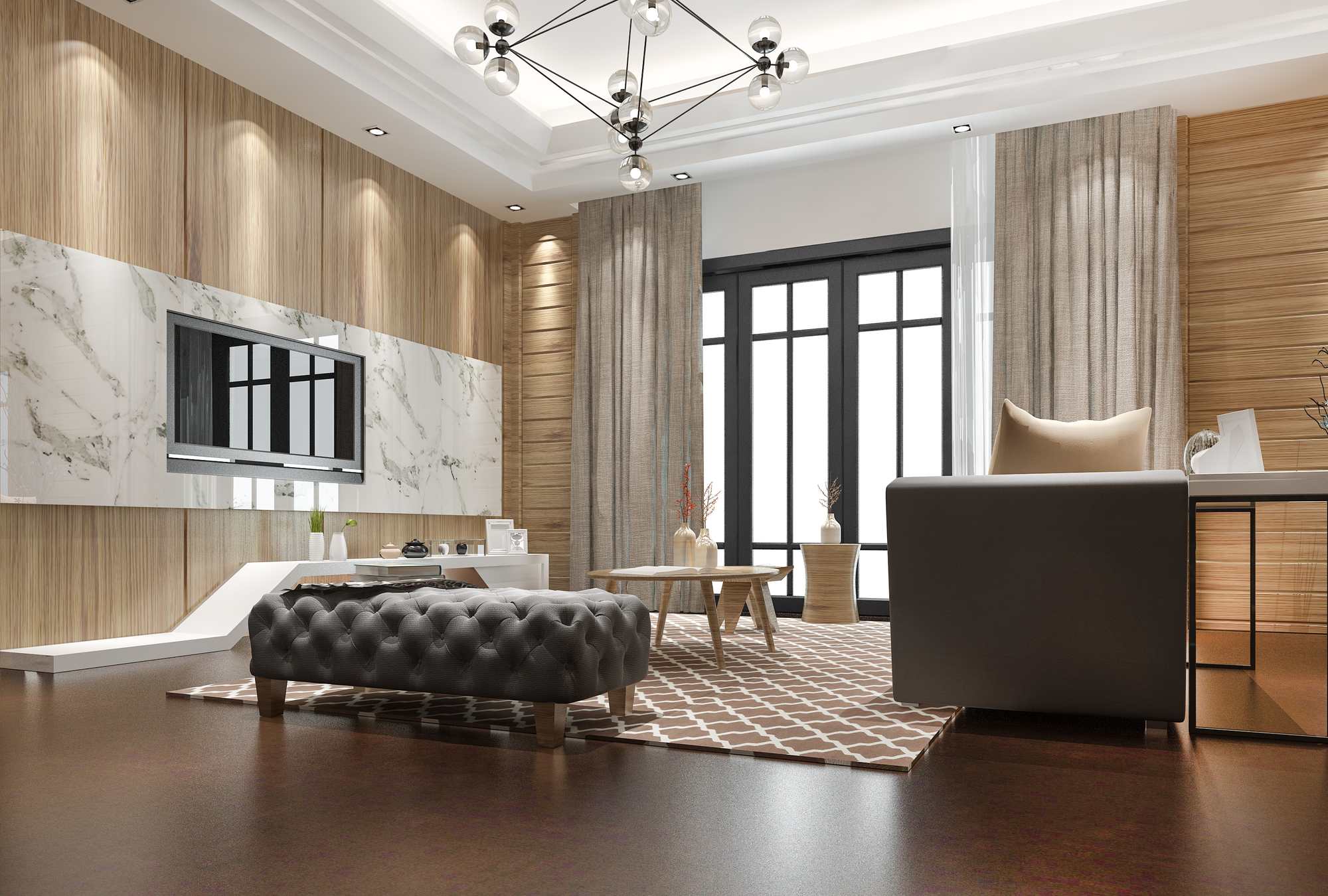 loft-scandinavian-living-room-with-pouf-YSE9MPQ